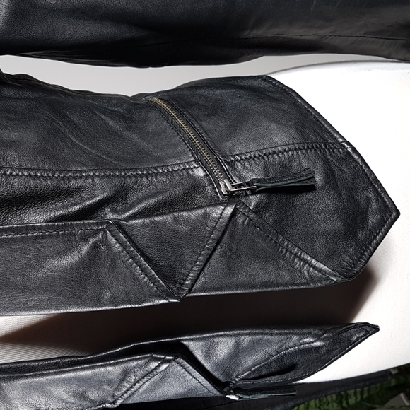 BanoEEMee Genuine leather jacket - Picture 3 of 12
